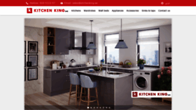 What Kitchenking.ae website looked like in 2020 (4 years ago)