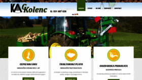 What Kolenc-skofljica.si website looked like in 2020 (4 years ago)