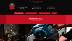 What Knoxpowertools.com.au website looked like in 2020 (4 years ago)