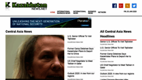 What Kazakhstannews.net website looked like in 2020 (4 years ago)