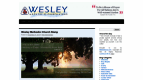 What Klangwesley.com website looked like in 2020 (4 years ago)