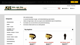 What Keiler-jagd-shop.de website looked like in 2020 (4 years ago)
