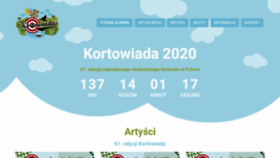 What Kortowiada.pl website looked like in 2020 (4 years ago)