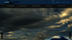 What Kayakguatemala.com website looked like in 2020 (4 years ago)