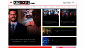 What Kienyke.com website looked like in 2020 (4 years ago)