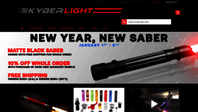 What Kyberlight.com website looked like in 2020 (4 years ago)