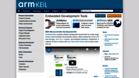 What Keil.com website looked like in 2020 (4 years ago)