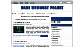 What Kamimembuatplakat.blogspot.com website looked like in 2020 (4 years ago)