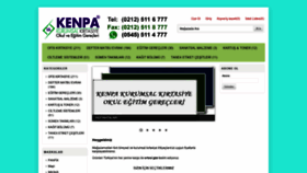 What Kenpa.com.tr website looked like in 2020 (4 years ago)