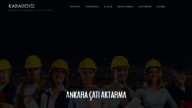 What Karadenizcati.com.tr website looked like in 2020 (4 years ago)