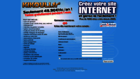 What Kikouli.fr website looked like in 2020 (4 years ago)
