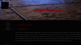 What Kimbolsealer.com website looked like in 2020 (4 years ago)