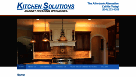 What Kitchensolutionsjax.com website looked like in 2020 (4 years ago)
