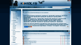 What Kinox.to website looked like in 2020 (4 years ago)