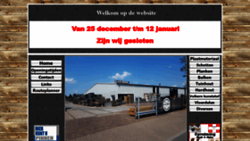 What Klaasmendel.nl website looked like in 2020 (4 years ago)