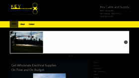 What Keycablesupply.com website looked like in 2020 (4 years ago)