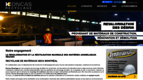 What Koncasrecyclage.com website looked like in 2020 (4 years ago)