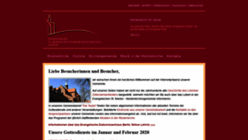 What Klosterkirche-lehnin.de website looked like in 2020 (4 years ago)