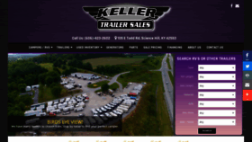 What Kellertrailersales.com website looked like in 2020 (4 years ago)
