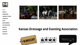 What Kdea.org website looked like in 2020 (6 years ago)