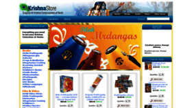 What Krishnastore.com.au website looked like in 2020 (4 years ago)