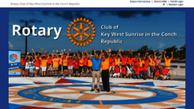 What Keywestsunriserotary.com website looked like in 2020 (4 years ago)