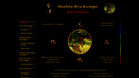 What Kempo-karate.org website looked like in 2020 (4 years ago)