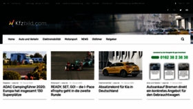 What Kfzbild.com website looked like in 2020 (4 years ago)