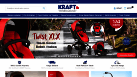 What Kraftbaby.com website looked like in 2020 (4 years ago)