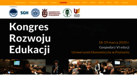 What Kre.edu.pl website looked like in 2020 (4 years ago)