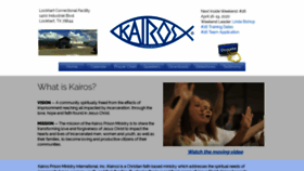 What Kairoslockhart.com website looked like in 2020 (5 years ago)
