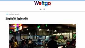 What Kingbuffettaylorsville.com website looked like in 2020 (4 years ago)
