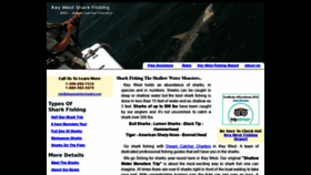 What Keywestsharkfishing.com website looked like in 2020 (4 years ago)
