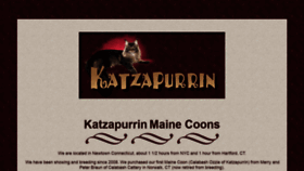 What Katzapurrinmainecoons.com website looked like in 2020 (4 years ago)