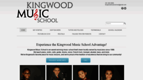 What Kingwoodmusicschool.com website looked like in 2020 (4 years ago)