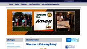 What Ketteringrotary.com website looked like in 2020 (4 years ago)