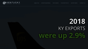 What Kyexports.com website looked like in 2020 (4 years ago)