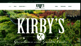 What Kirbyplants.com website looked like in 2020 (4 years ago)