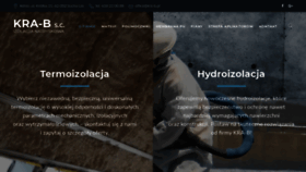 What Kra-b.pl website looked like in 2020 (6 years ago)