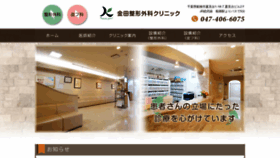 What K-clinic.jp website looked like in 2020 (6 years ago)