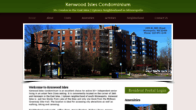 What Kenwoodislescondo.com website looked like in 2020 (4 years ago)