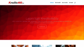 What Kredits460.lv website looked like in 2020 (4 years ago)