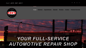 What Kenstireauto.com website looked like in 2020 (4 years ago)