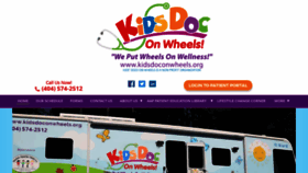 What Kidsdoconwheels.org website looked like in 2020 (6 years ago)
