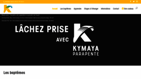 What Kymaya.com website looked like in 2020 (4 years ago)