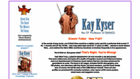 What Kaykyser.net website looked like in 2020 (4 years ago)