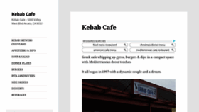 What Kebabcafehumboldt.com website looked like in 2020 (4 years ago)