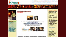What Kinnareethaimassage.com website looked like in 2020 (4 years ago)