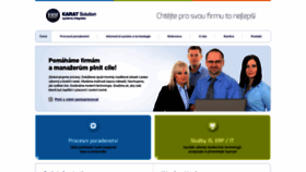 What Karatsolution.cz website looked like in 2020 (6 years ago)