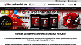What Koifutterhandel.de website looked like in 2020 (4 years ago)